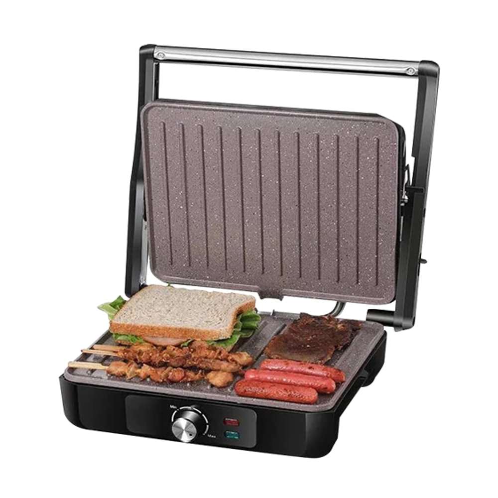 Sokany Sk230 Electric Grill Maker Silver