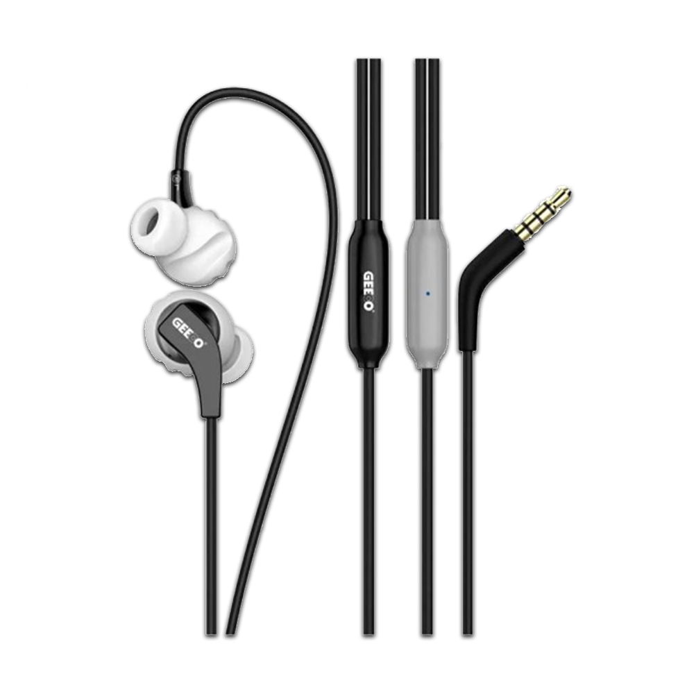 Geeoo X30 Wired Earphone Black
