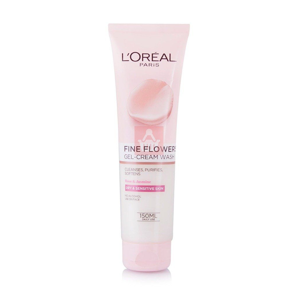 Loreal Fine Flowers Gel Cream Wash For Dry And Sensitive Skin 150ml