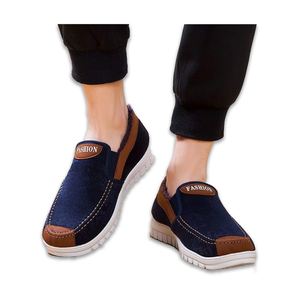 Casual Canvas Shoe for Men - Navy Blue