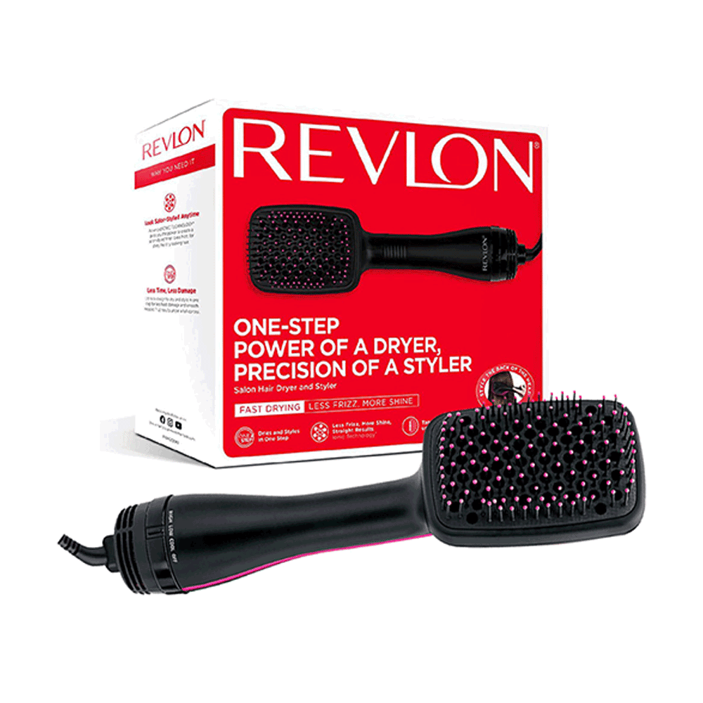 Revlon Salon One Step Precision Detangle Hair Dryer & Styler Black