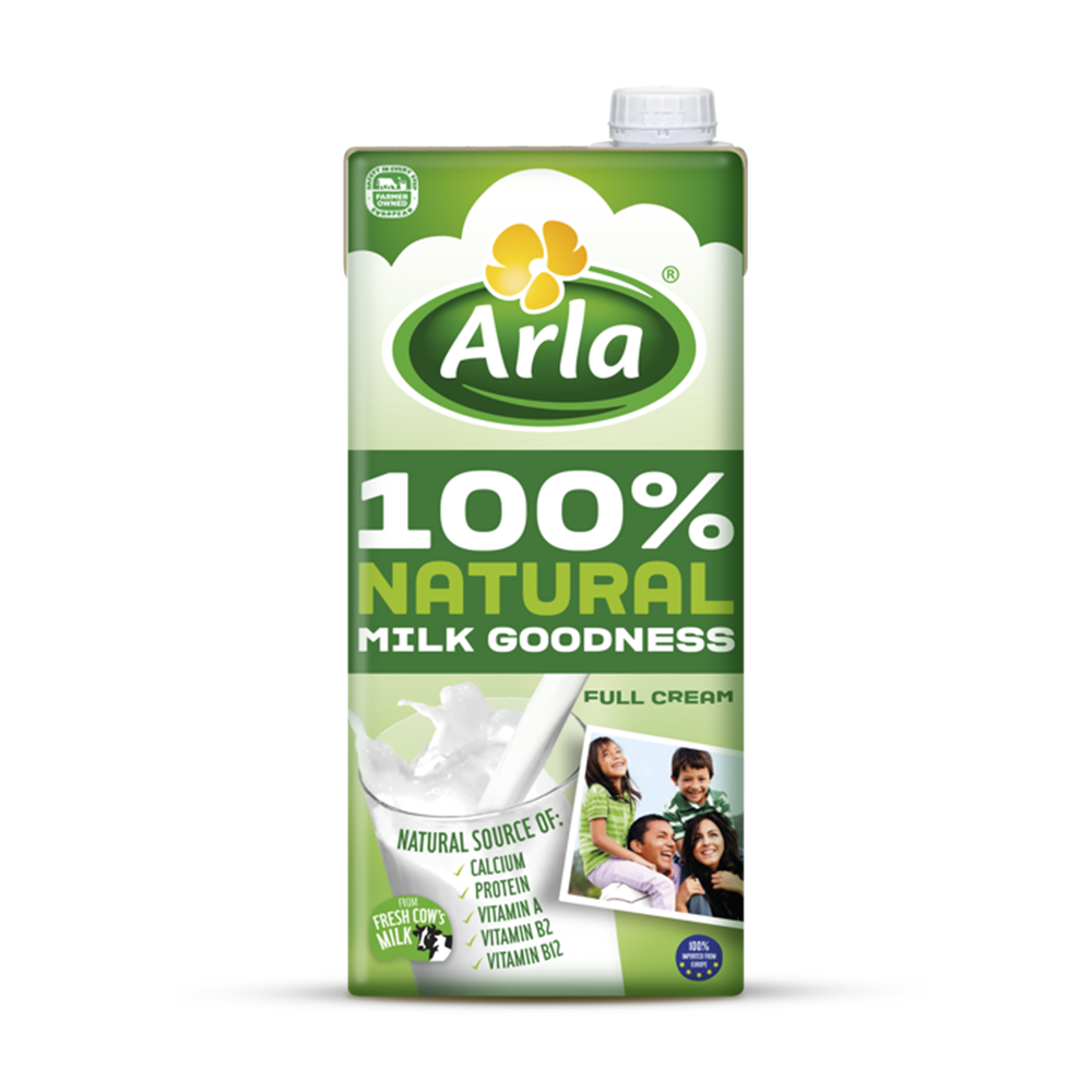 Arla UHT Organic Milk 3.5% -1 Liter