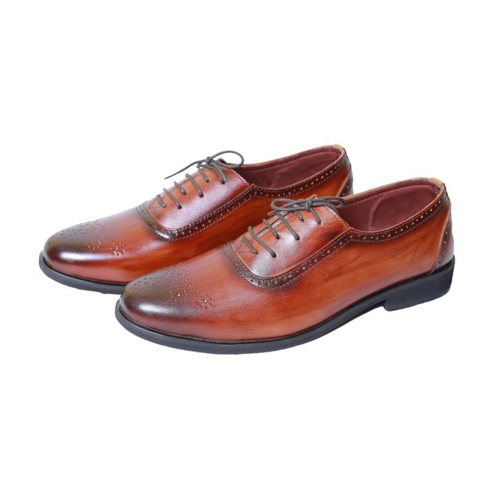 Formal Leather Shoe For Men Brown