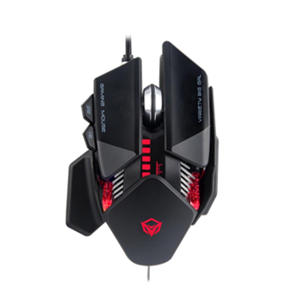 Meetion MT-GM80 Transformers Mechanical Gaming Mouse - Black