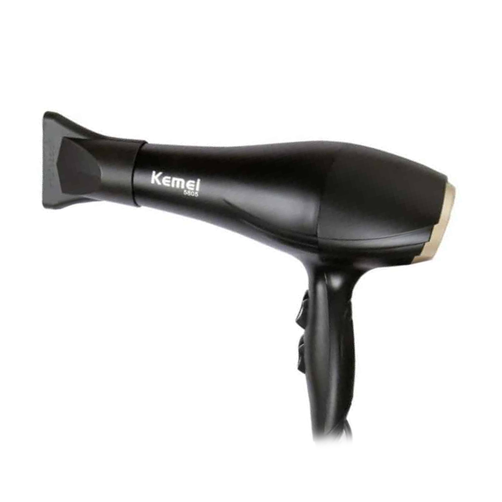 Kemei KM-5805 Hair Dryer For Women - Black