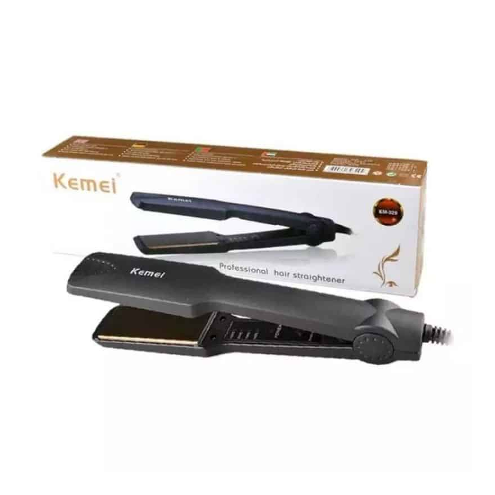 kemei-km-329-hair-straightener-for-women-black