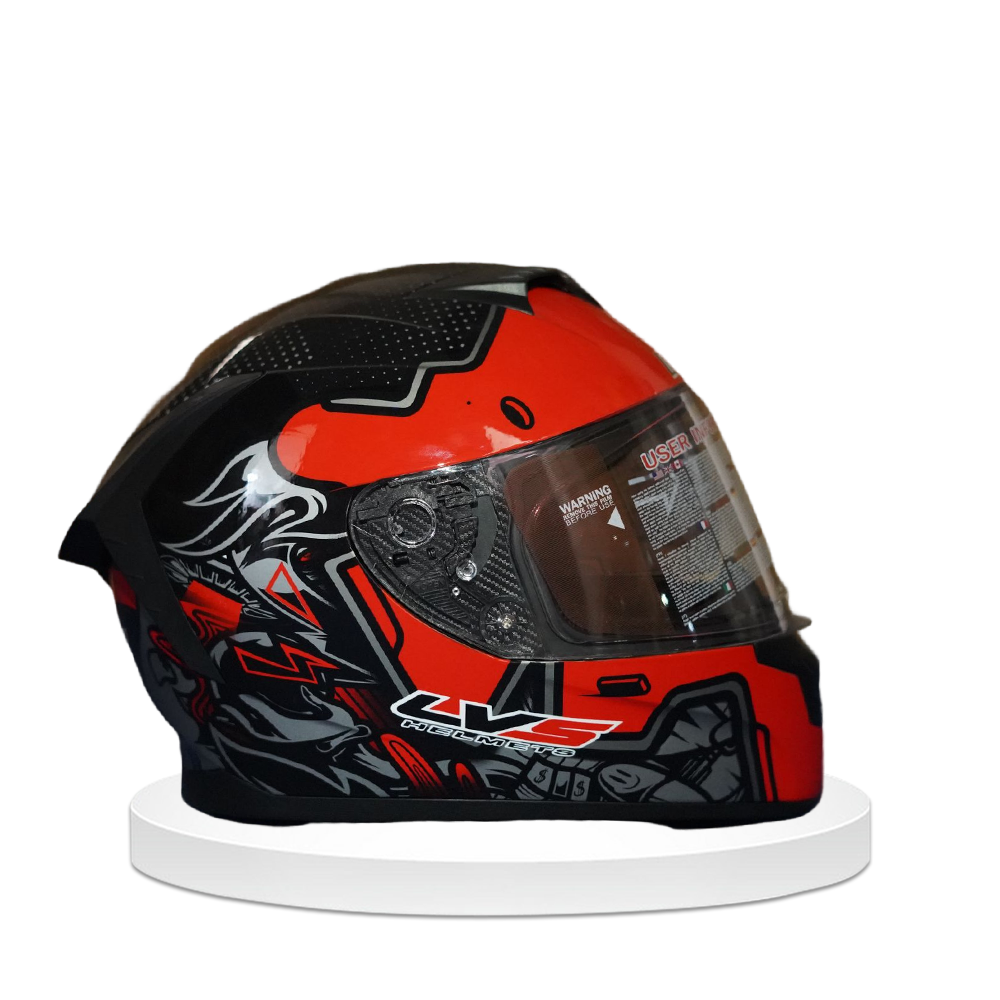 MTI ABS LVS702 Full Face Helmet Glossy