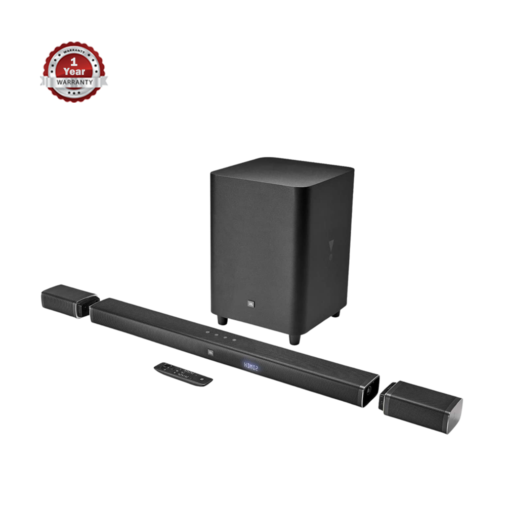 JBL Bar 5.1 Surround Soundbar With Wireless Subwoofer - Black