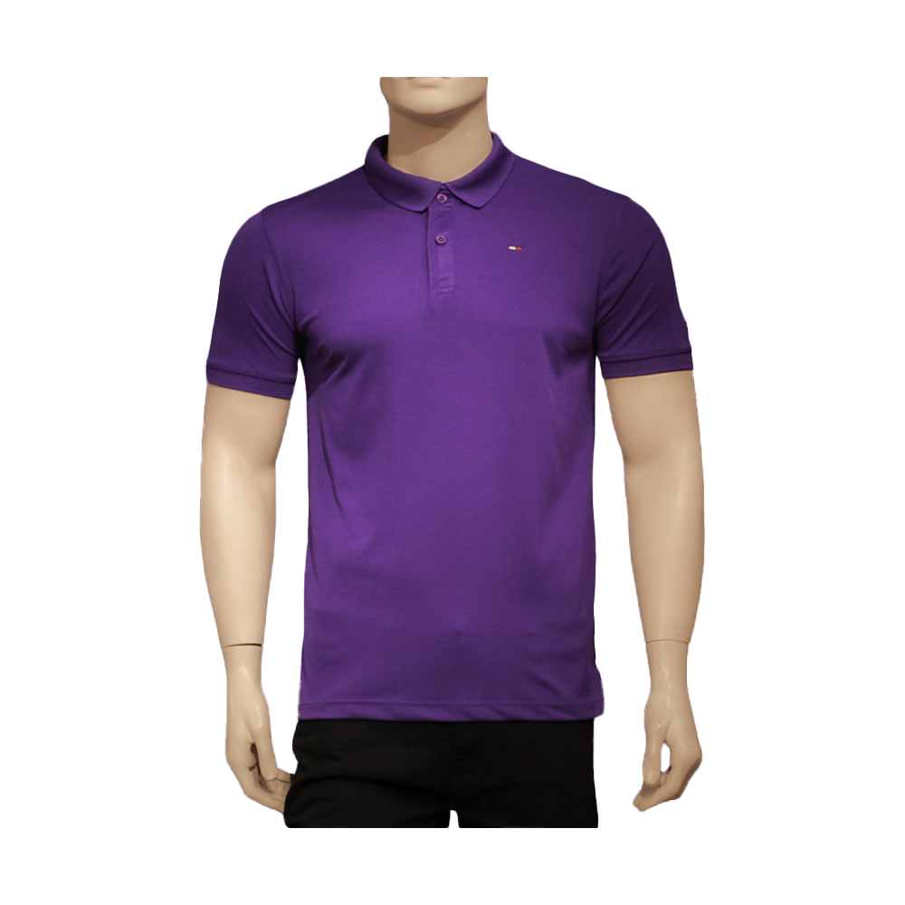 half-sleeve-cotton-polo-shirt-for-men-409-purple