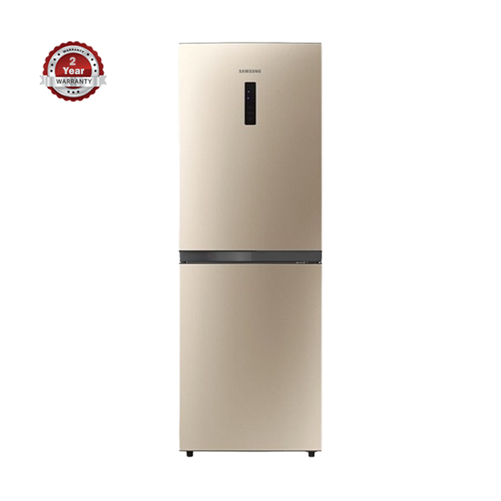 Samsung RB21KMFH5SK/D3 Bottom Mount Refrigerator - 218 L - Shiny Gold
