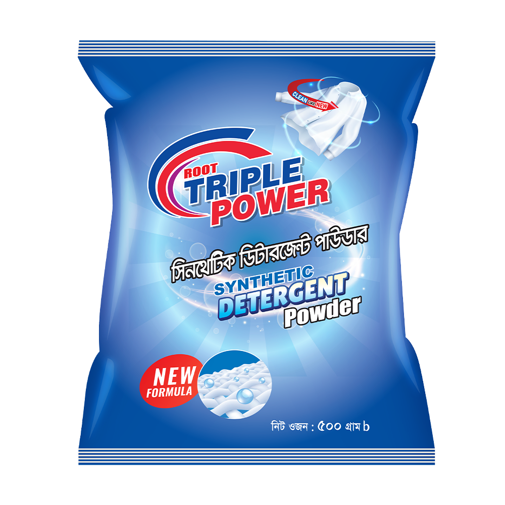 Root Triple Power Detergent Powder - 500gm