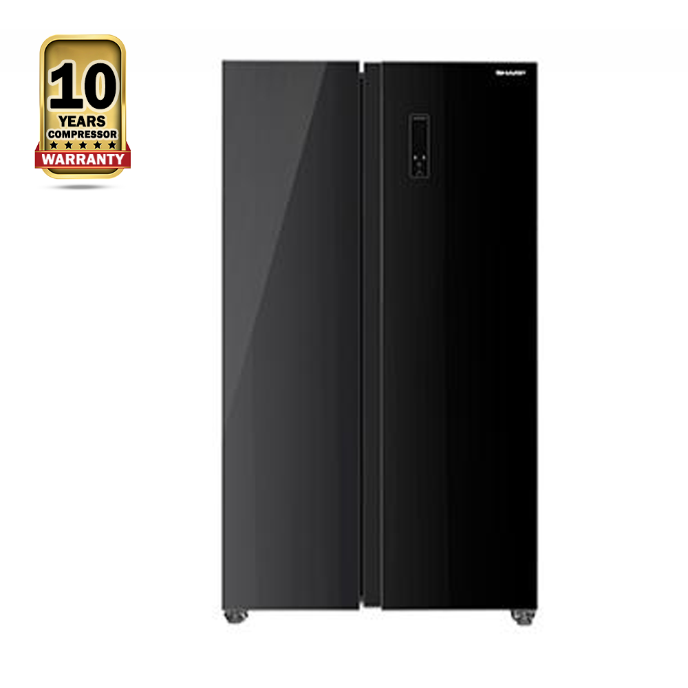 Sharp SJESB631XBK Side By Side 2Door Refrigerator 521 Liters Black