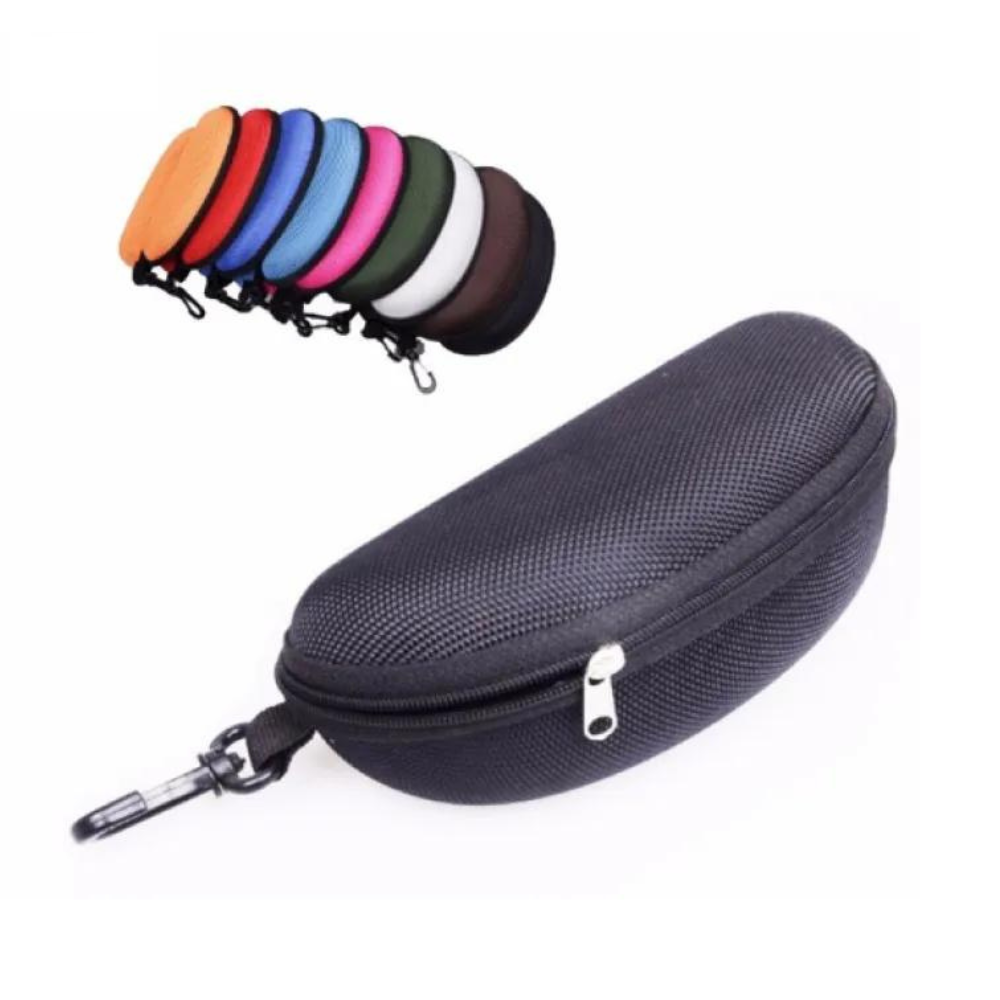 Portable Zipper Hard Case For Sunglasses Multicolor