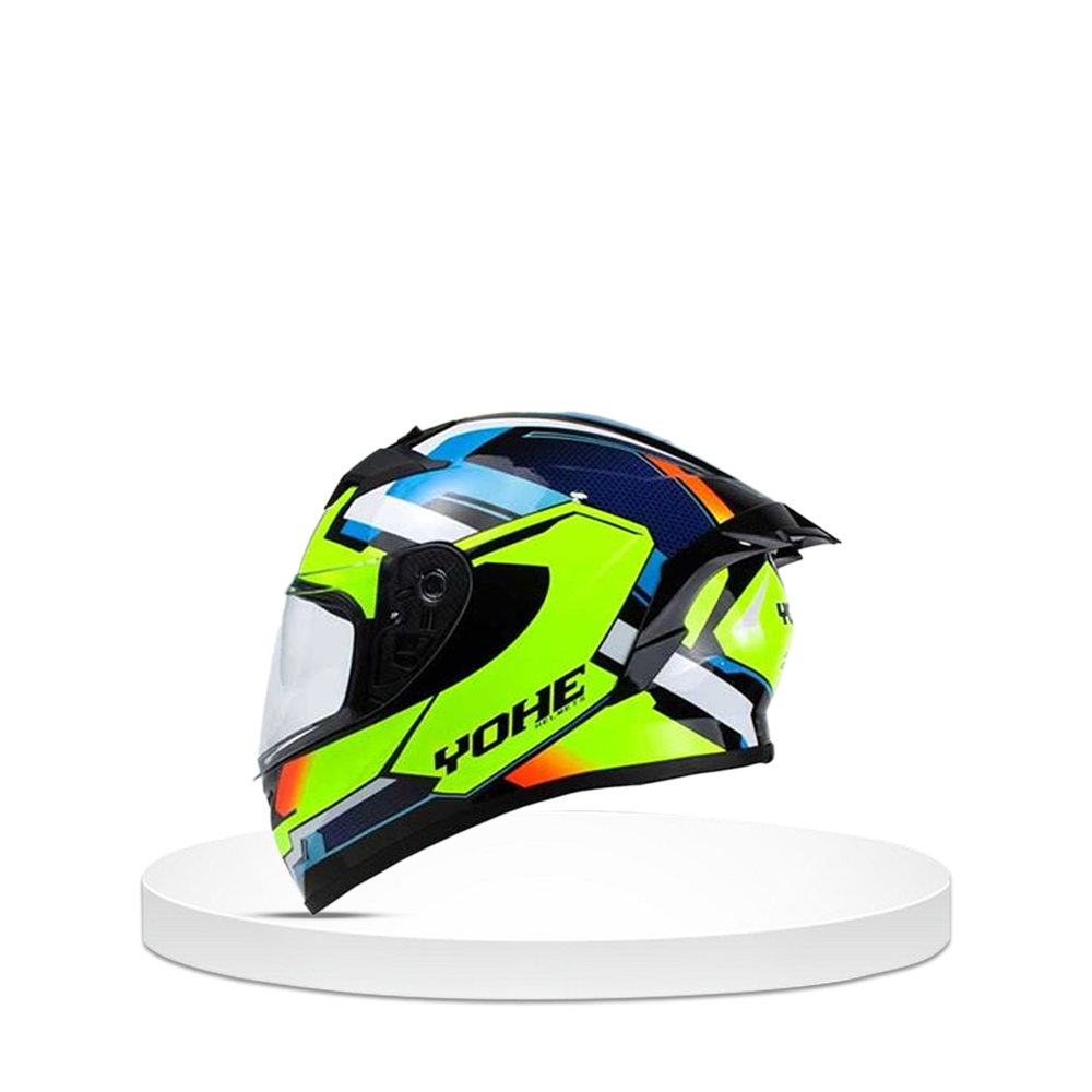 YOHE 978 2 31A Full Face Glossy Helmet