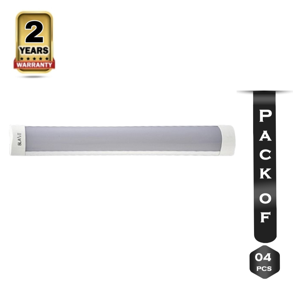 Pack Of 4 Pcs Blaze Rectangular LED Tube Light 40W
