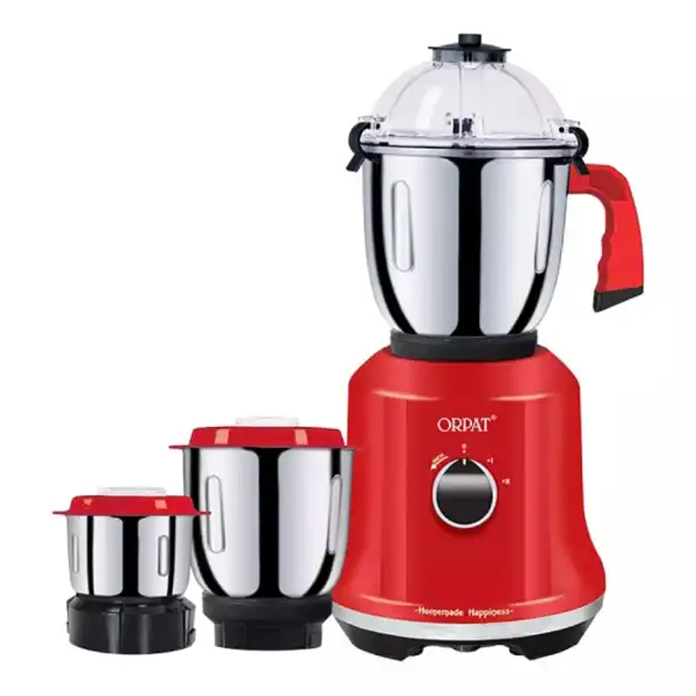 Orpat Mixer Grinder & Blender 800 Watt Empire Red