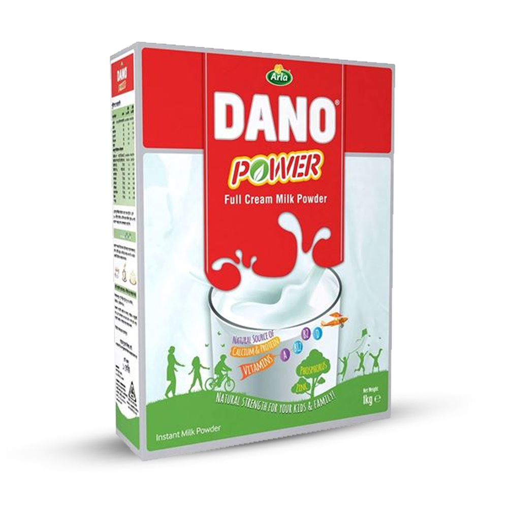 Arla Dano Instant Power Full Cream Milk Powder - 1kg