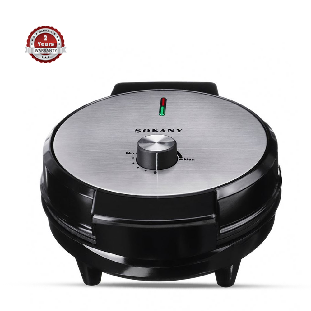 Sokany Kj505 Electric Waffle Maker Black