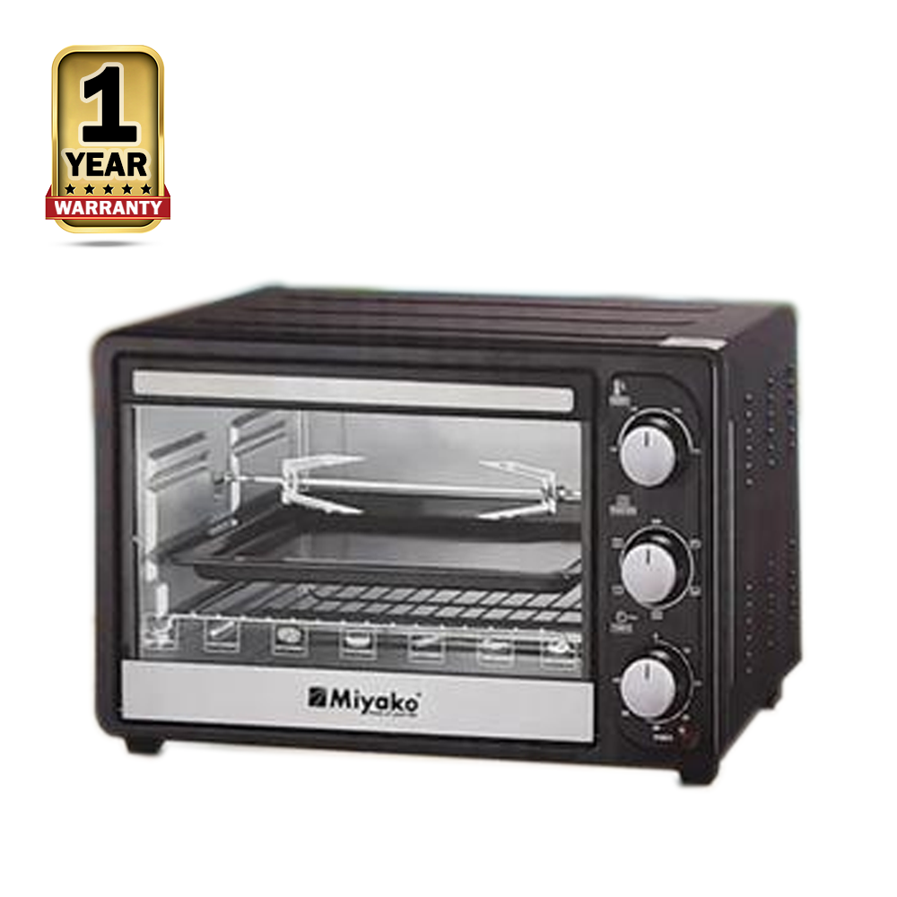 Miyako MT280R Electric Toaster Oven 28 Liters Black