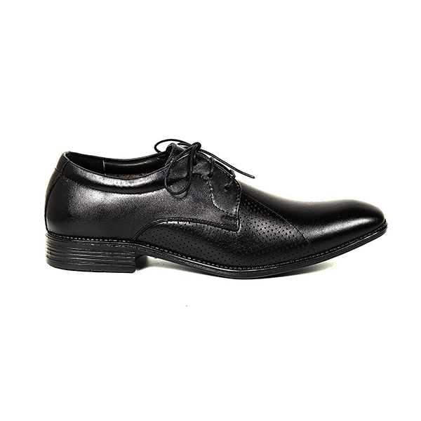 Zays Leather Premium Formal Shoe For Men Black Sf57 7651