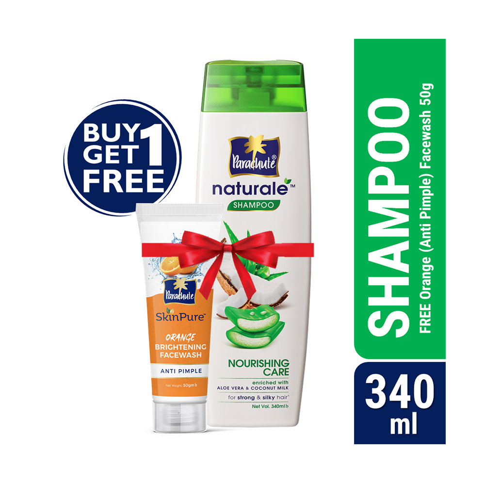 Buy Parachute Naturale Nourishing Care Shampoo 340ml Get Orange