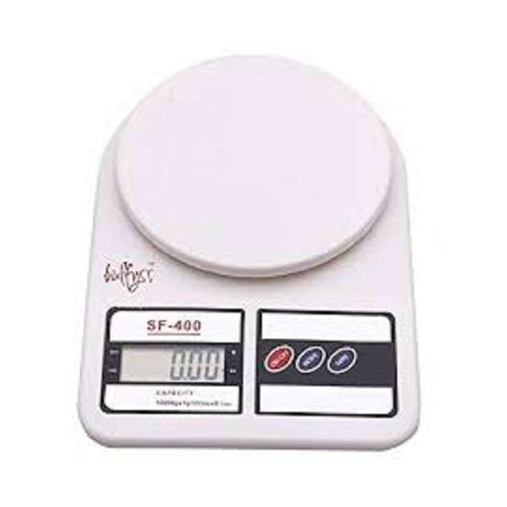 SF 400 Kitchen Digital Scale White 5.0Kg/1G