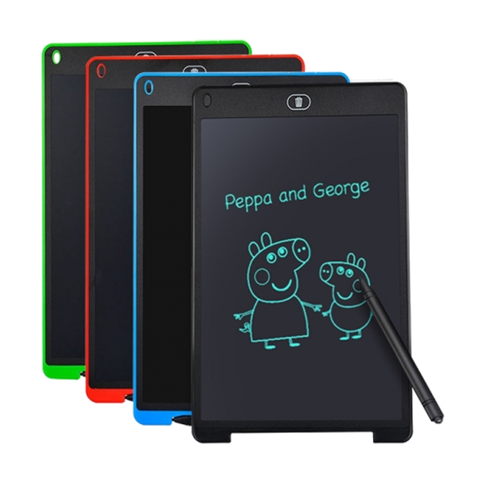 LCD 10" Panel Colorful Writing Tablet Multicolor