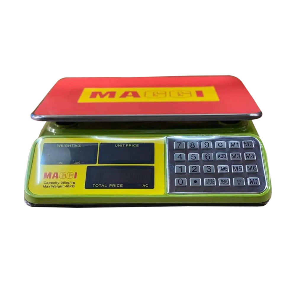 Maggi Digital Weighing Scale 30kg/1g